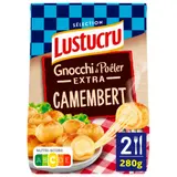 Pâtes Fraiches Gnocchi à Poêler Extra Camembert LUSTUCRU SELECTION