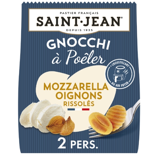 Pâtes Fraîches Gnocchi à Poêler Mozzarella Oignons Rissolés SAINT JEAN