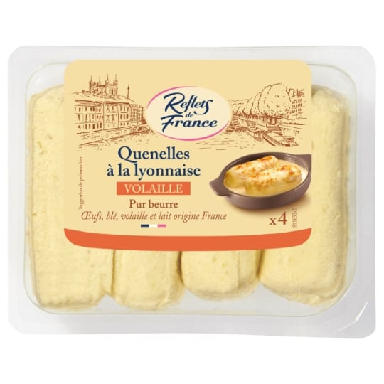 Quenelles à la lyonnaise de volaille REFLETS DE FRANCE