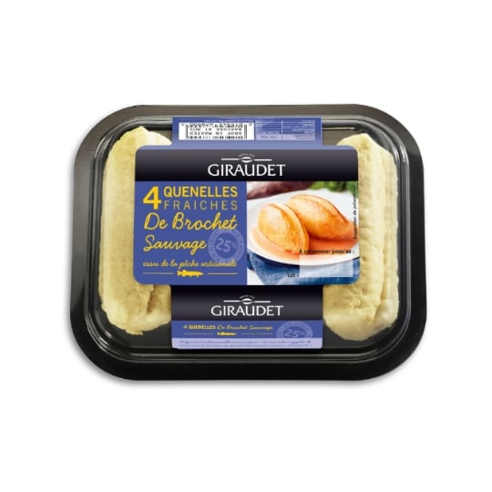 Quenelles fraîches de brochet GIRAUDET
