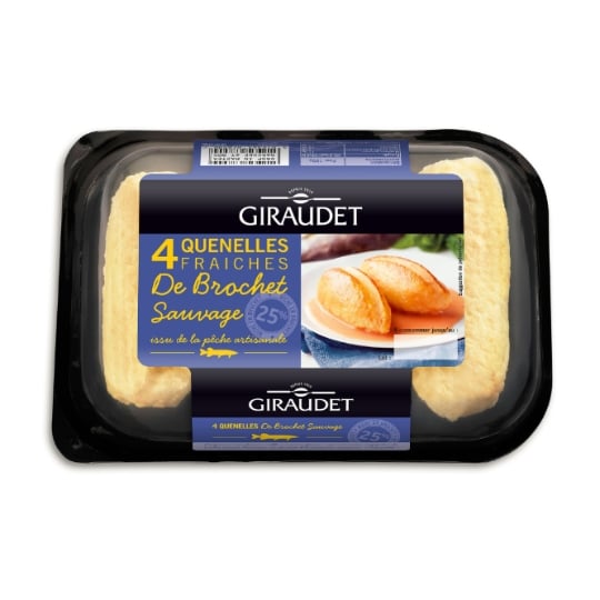 Quenelles de brochet/fraîches GIRAUDET