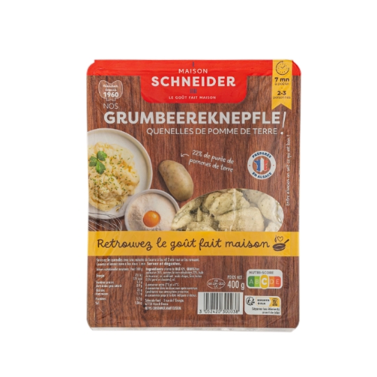 Quenelles de Pomme de Terre Alsaciennes MAISON SCHNEIDER