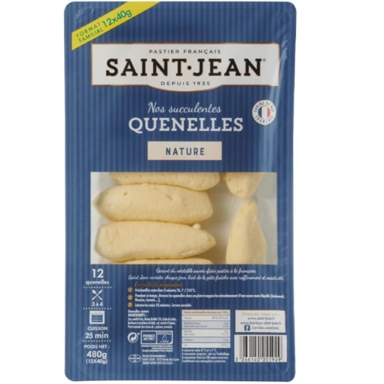 Quenelles natures SAINT JEAN