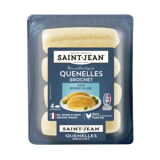 Quenelle de brochet façon beurre blanc SAINT JEAN