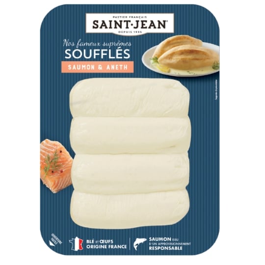 Soufflés Saumon et Aneth SAINT JEAN