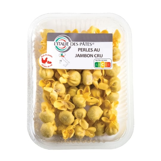 Pâtes Fraîches Perles Au Jambon Cru L'ITALIE DES PATES