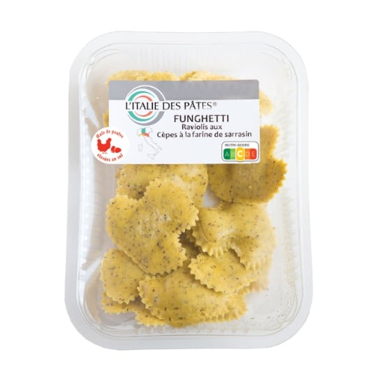Pâtes Fraîches Funghetti Aux Cèpes L'ITALIE DES PATES