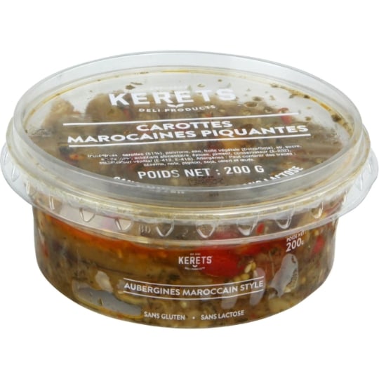 Salade carottes marocaines piquantes KERETS