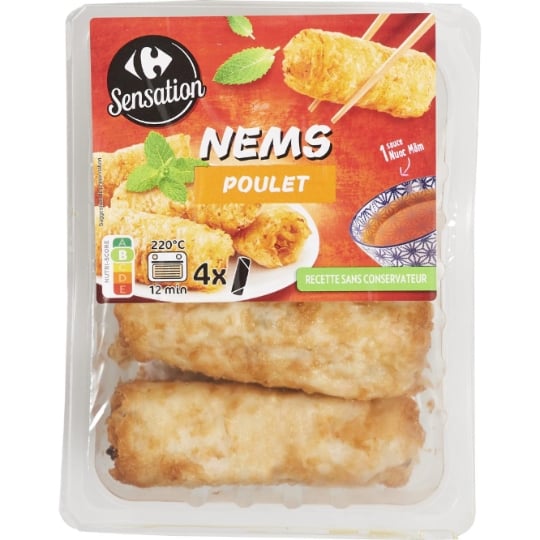 Nems au Poulet CARREFOUR SENSATION