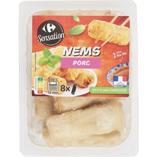 Nems au Porc CARREFOUR SENSATION