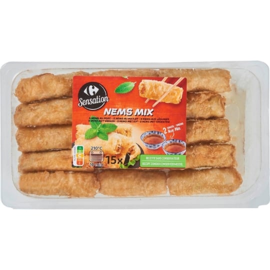 Nems Assortiment CARREFOUR SENSATION