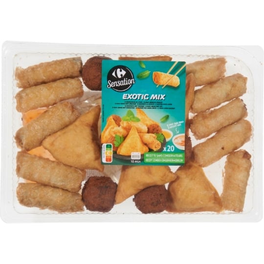 Plateau Asiatique Exotic Mix CARREFOUR SENSATION