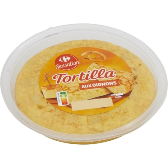 Tortilla aux oignons CARREFOUR SENSATION