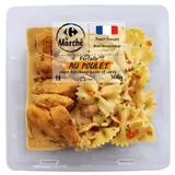 Plat cuisiné farfalle poulet CARREFOUR LE MARCHE