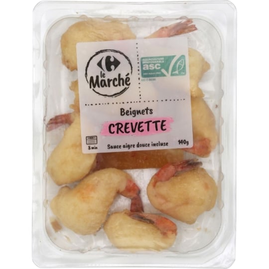Beignets de Crevettes ASC CARREFOUR LE MARCHE