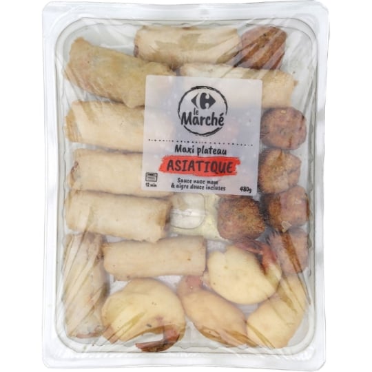 Plateau Asiatique Maxi CARREFOUR LE MARCHE