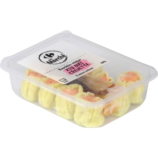 Bouchées Vapeur Xiu Maï aux Crevettes CARREFOUR LE MARCHE