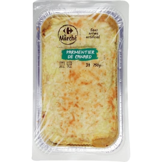 Plat Cuisiné Parmentier de Canard CARREFOUR LE MARCHE