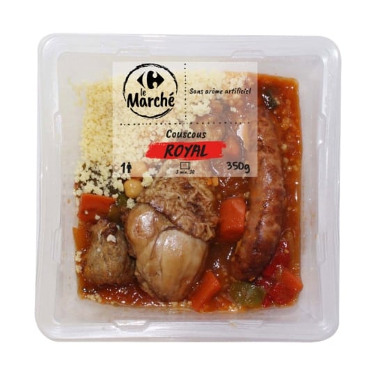 Plat cuisiné Couscous Royal CARREFOUR LE MARCHE