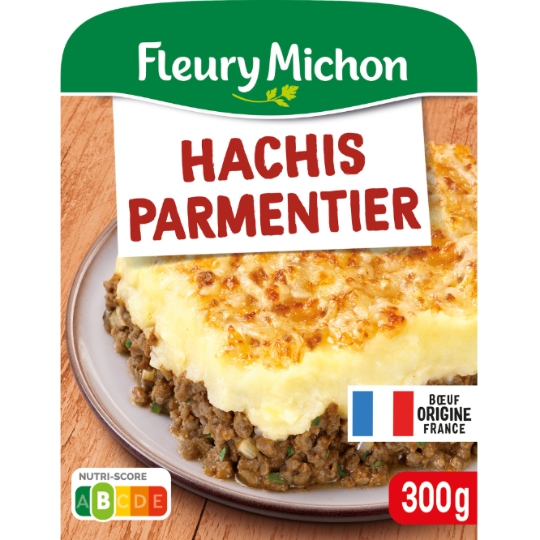 Plat cuisiné hachis parmentier à l'emmental gratiné FLEURY MICHON
