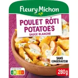 Plat cuisiné poulet potatoes FLEURY MICHON