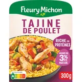 Plat Cuisiné Tajine de Poulet Semoule et Petits Légumes Cuisinés FLEURY MICHON