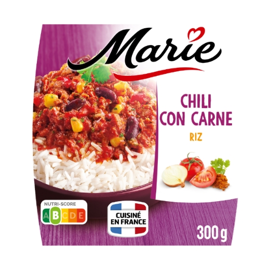 Chili Con Carne Riz Basmati Cumin et Coriandre MARIE