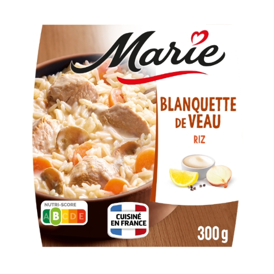 Plat cuisiné Blanquette de veau MARIE