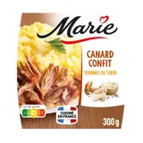 Plat Cuisiné Canard Confit et Ecrasé de Pommes de Terre MARIE