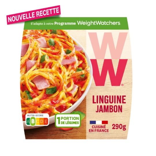 Plat cuisiné Linguine jambon cru WEIGHT WATCHERS