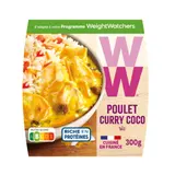 Plat cuisiné poulet curry/coco WEIGHT WATCHERS