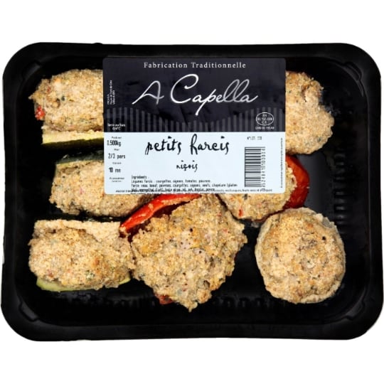 Petits farcis niçois A CAPELLA