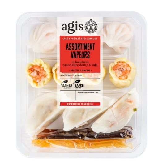 Bouchées Vapeur Assortiment AGIS
