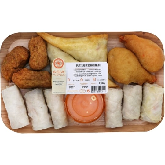 Plateau assortiment ASIA TRAITEUR