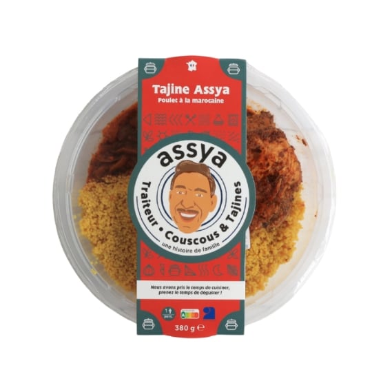 Plat Cuisiné Tajine Poulet à la Marocaine ASSYA