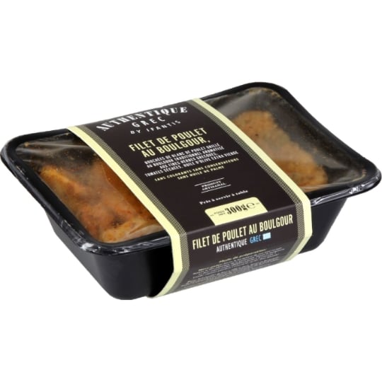 Plat cuisiné poulet boulgour AUTHENTIQUE GREC BY IFANTIS