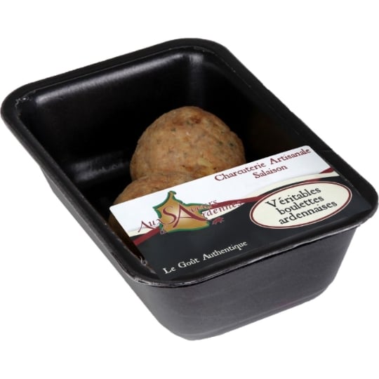 Viande préparée Véritables boulettes Ardennaises AUX SAVEURS D'ARDENNE