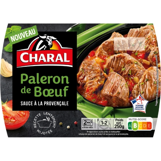 Viande Bovine : Paleron Bœuf Sauce Provençale CHARAL