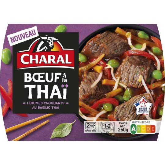Plat Cuisiné Bœuf à La Thaï CHARAL