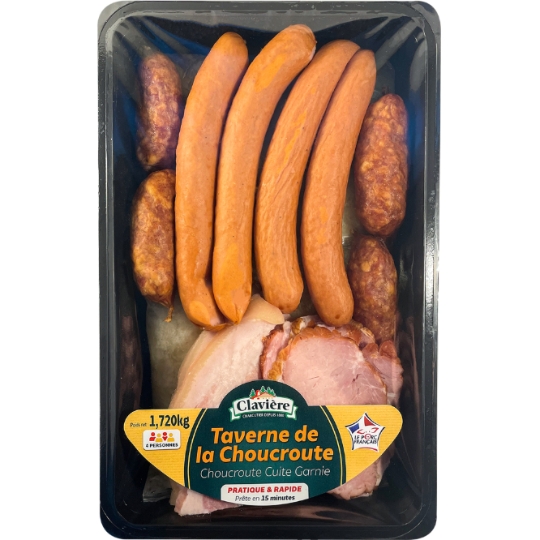 Choucroute Garnie Cuite CLAVIERE