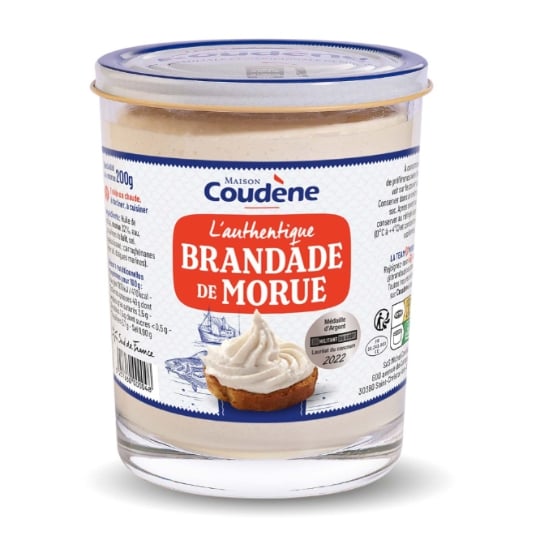 Plat cuisiné brandade de morue COUDENE