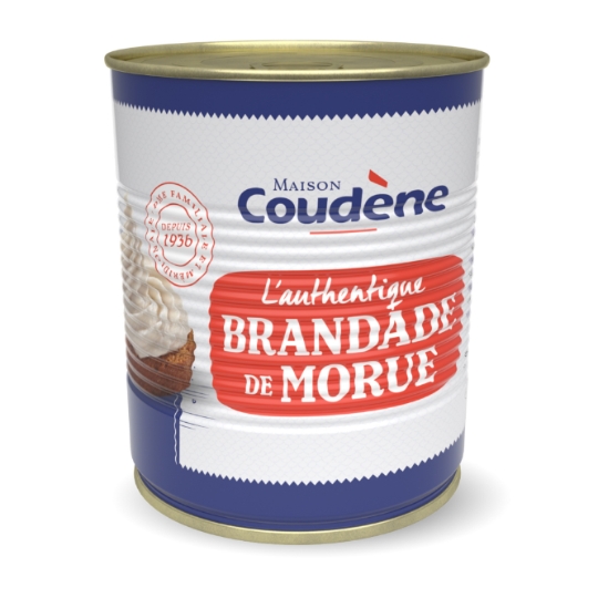 Plat cuisiné brandade de morue COUDENE