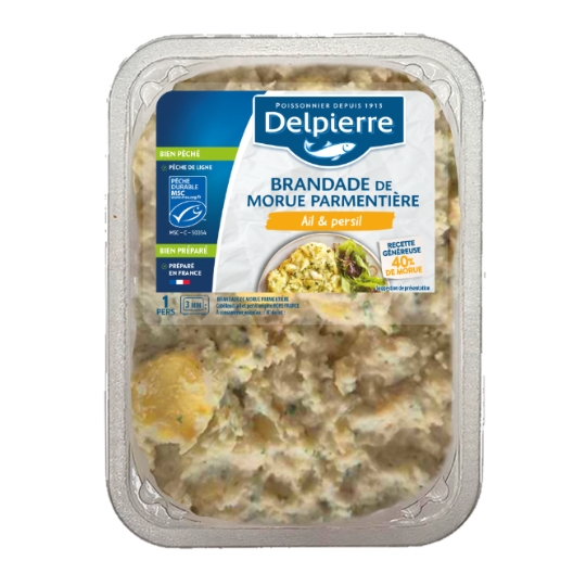 Brandade de Morue Parmentière Ail & Persil DELPIERRE
