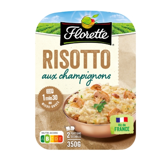 Plat Cuisiné Risotto aux Champignons FLORETTE