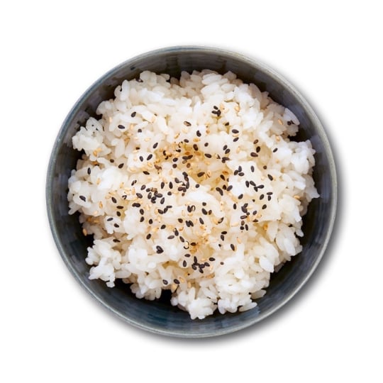 Plat cuisiné riz vinaigré IZAKAYA