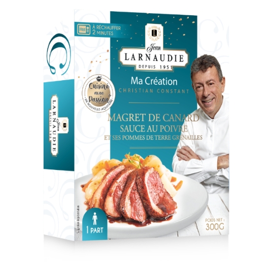 Magret De Canard Sauce au Poivre JEAN LANAUDIE
