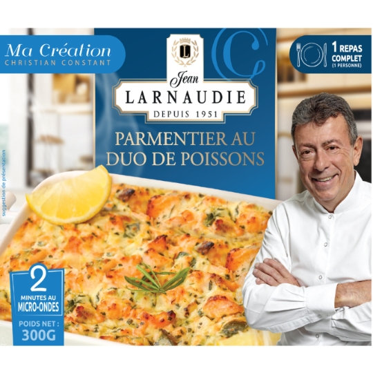 Parmentier au Duo de Poissons JEAN LARNAUDIE