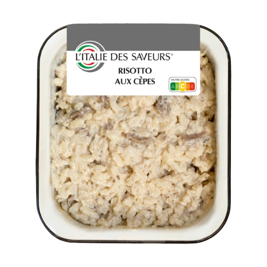 Plat cuisiné Risotto aux cèpes L'ITALIE DES SAVEURS