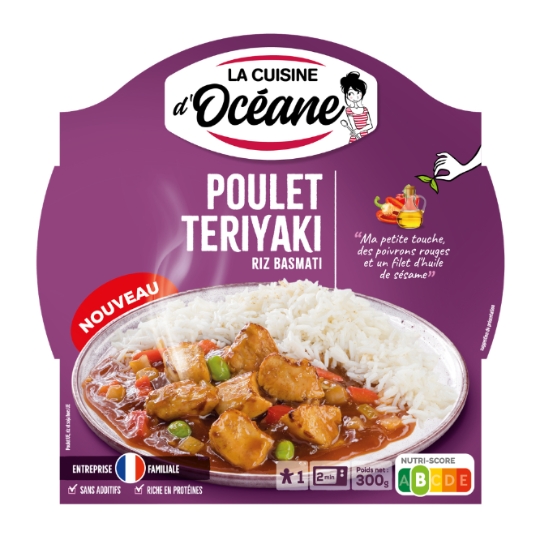 Poulet Teriyaki RiZ Basmati LA CUISINE D'OCEANE