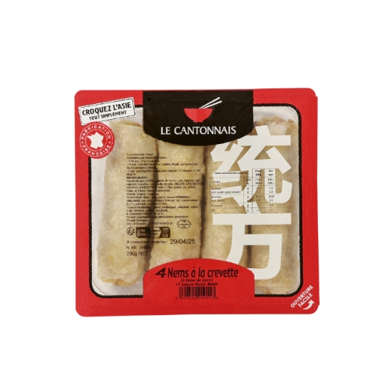 Nems à la crevette LE CANTONNAIS